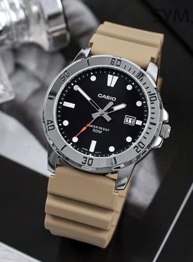 casio丨正品卡西欧手表男商务防水剑鱼比尔盖茨同款 MTP-VD01-5E