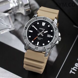 VD01 casio MTP 卡西欧手表男商务防水剑鱼比尔盖茨同款 正品