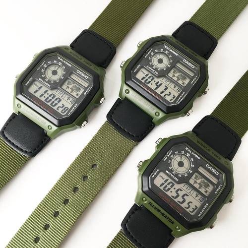 【电池用十年】卡西欧男防水手表