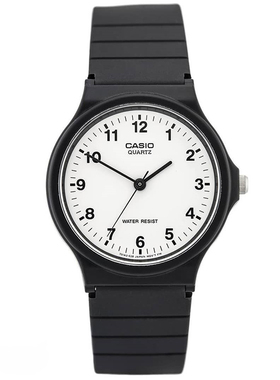 CASIO卡西欧男女学生手表mq24情侣款ins风乔妹网红小黑表mq-24-7b