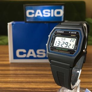 91WM 9A塑胶小方块手表男女同款 日本卡西欧CASIO