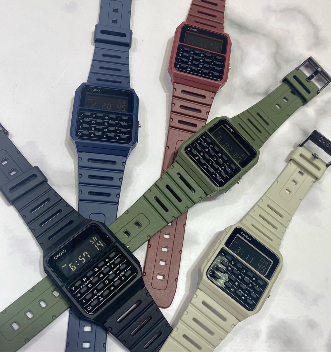 卡西欧绝命毒师老白计算器手表