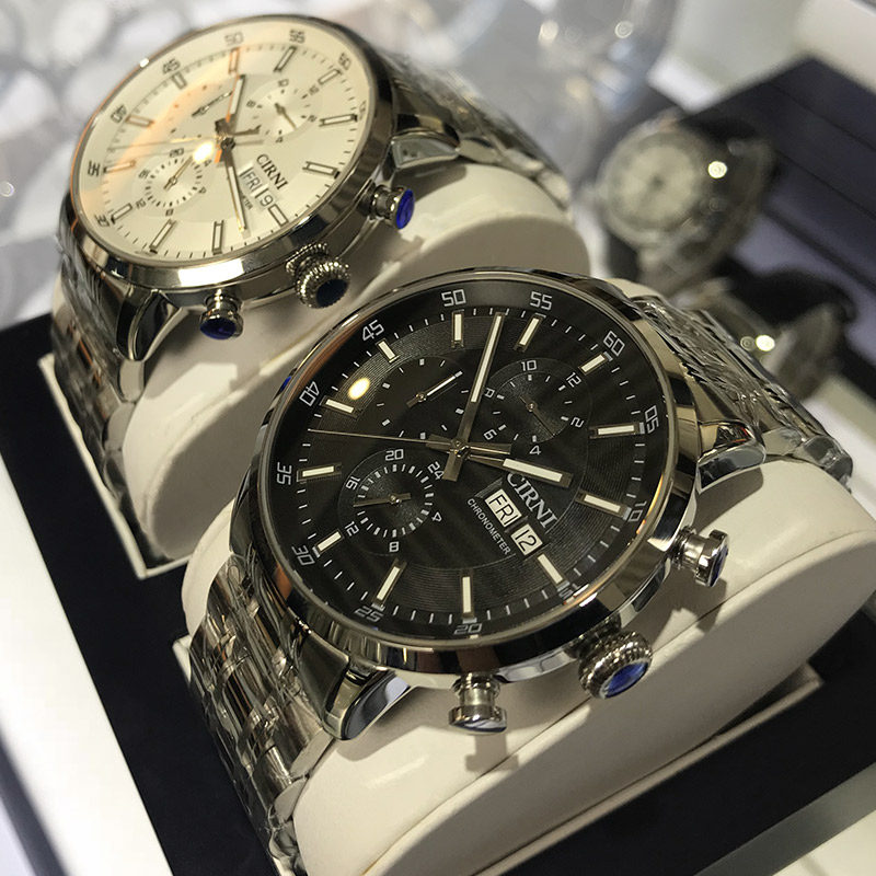 西亚尼全自动机械表男士手表正品牌十大运动学生潮流防水钢带男表