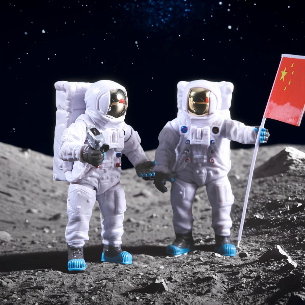 潮玩宇航员关节玩偶可车载摆件