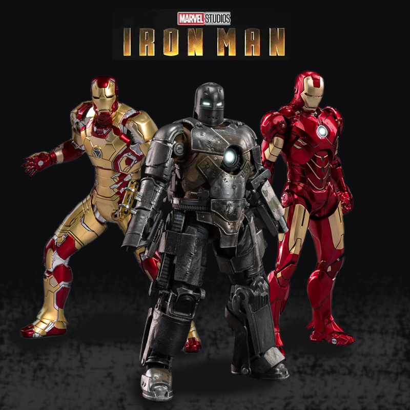 正版十周年精致钢铁侠手办模型