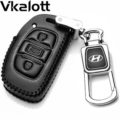 全新TUCSON钥匙套2019款北京现代第四代TUCSON真皮钥匙包18款专用