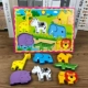 Когнитивная игровая доска лесных животных.