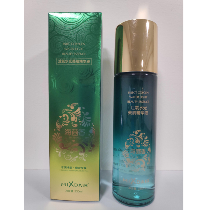正品MIXDAIR蜜诗黛儿注氧水光美肌精华液海茴香绿瓶爽肤水230ML
