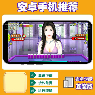 安卓手机电脑版美眉麻将馆中文版休闲PC电脑街机老人单机