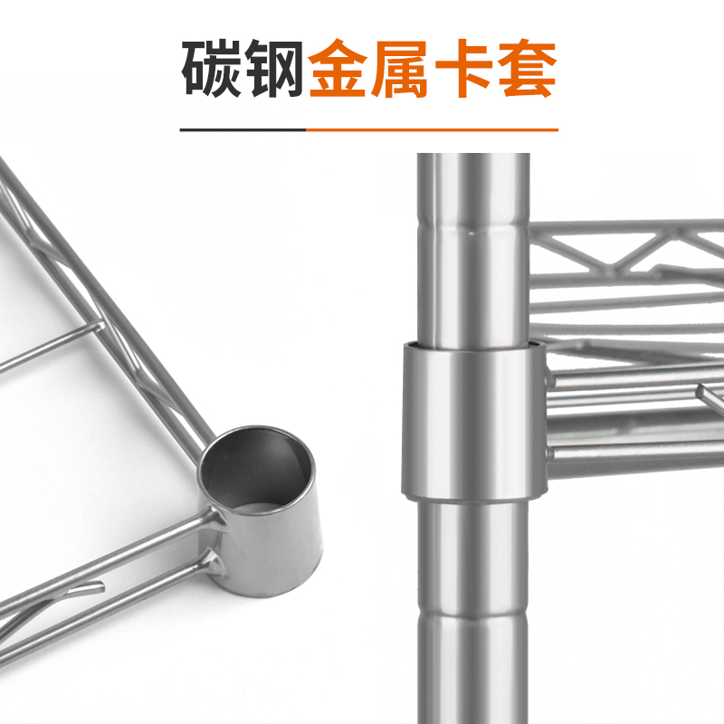 钢架简易布衣柜金属卡套加厚钢管