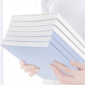 帐学生牛皮本子潮流空白本用笔记本a5超厚练习本创意草稿纸本手