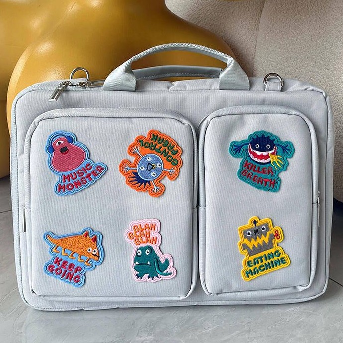 电脑手提包文件笔记本电脑包斜