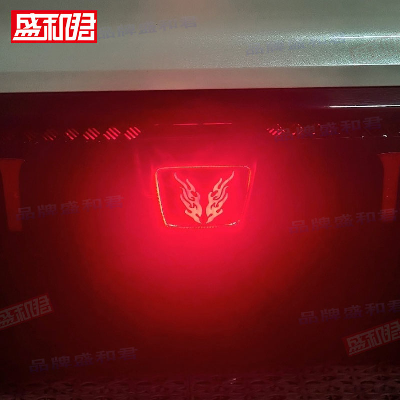 23款逸达蓝鲸领航灯贴花膜防水长安改装饰后雾灯贴纸尾灯贴膜定制