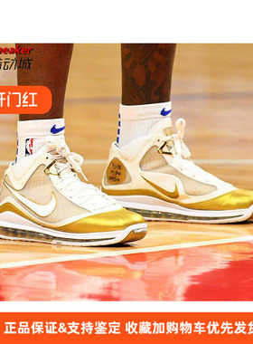 Nike LEBRON VII QS LBJ7詹姆斯7男休闲运动篮球鞋CU5646-100-001