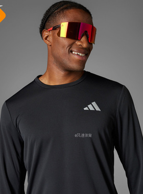 ADIDAS ADIZERO EKIDEN箱根限定清风透气跑步运动长袖T恤JD1742