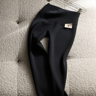 冬季 外穿保暖裤 修身 高奢含山羊绒加厚柔软亲肤提臀显瘦九分打底裤