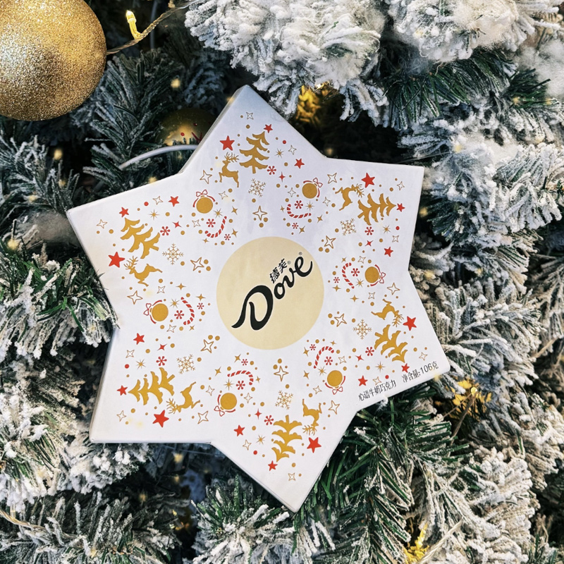 德芙心语巧克力雪之吻礼盒