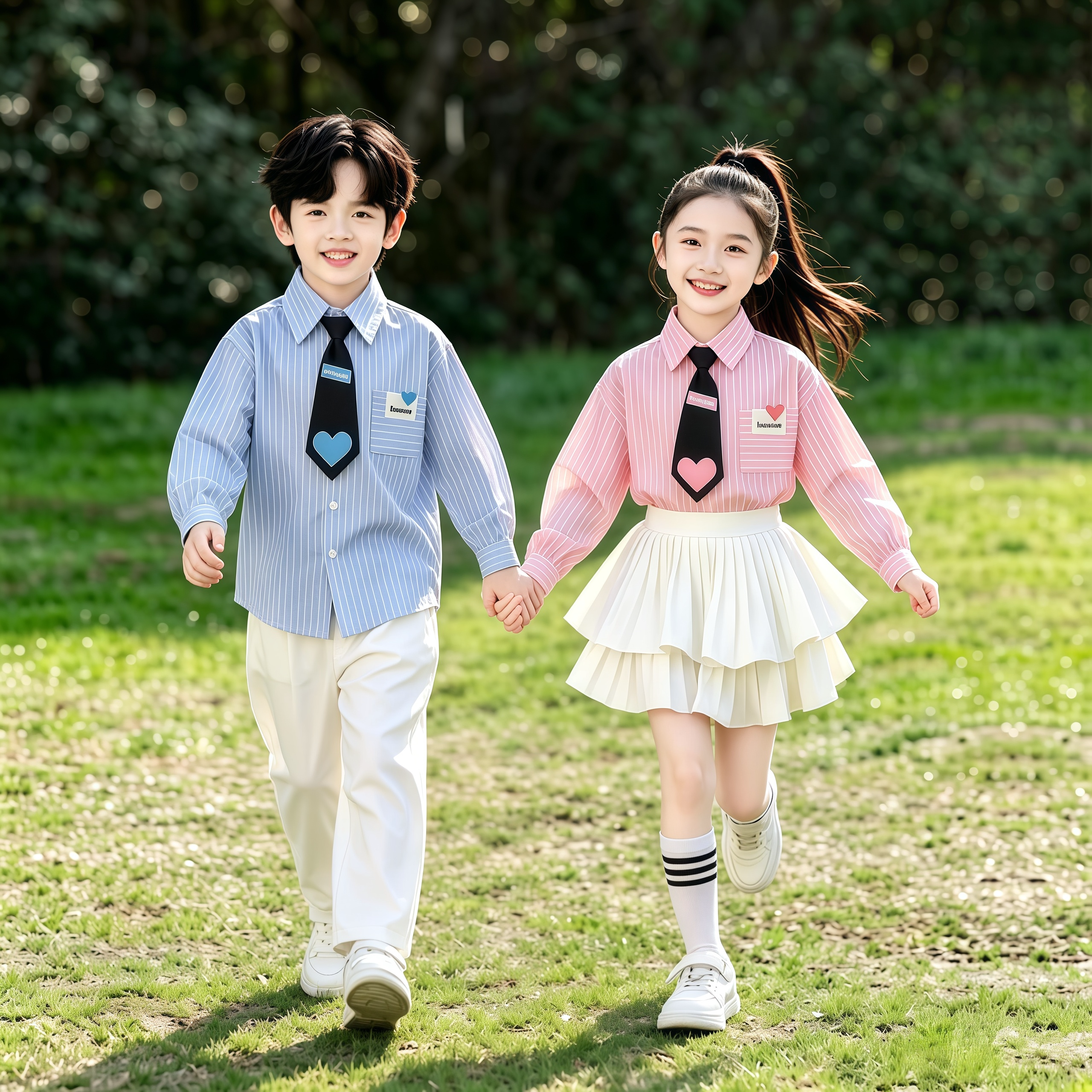 小学生秋季运动会开幕式服装