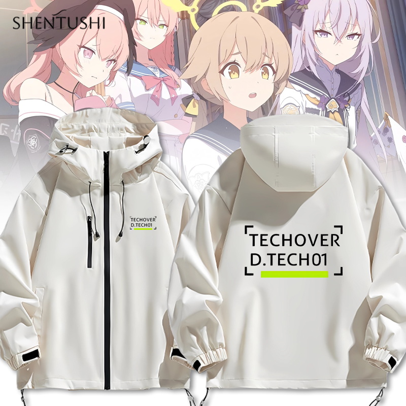 连帽秋冬新款宽松防风冲锋衣