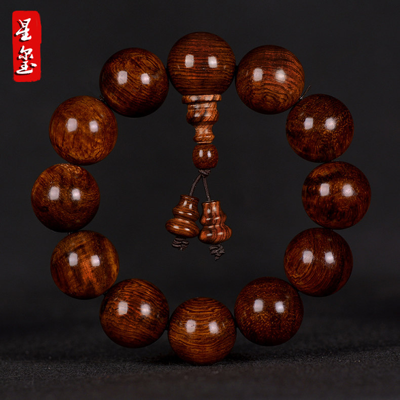星玺海南黃花梨手串2.0男款佛珠老料滿水波影虎皮紋精品20mm在類目 飾品/流行首飾/時尚飾品新, 手鍊中 - 來自Buy2taobao.com提供專業的淘寶代購服務
