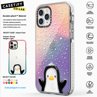 适用于iPhone13 max手机壳 可爱 香港代购 企鹅 Pro CASETIFY