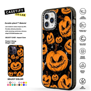香港代購 11Pro Max手機殼 適用iphone16 黑暗南瓜 CASETiFY