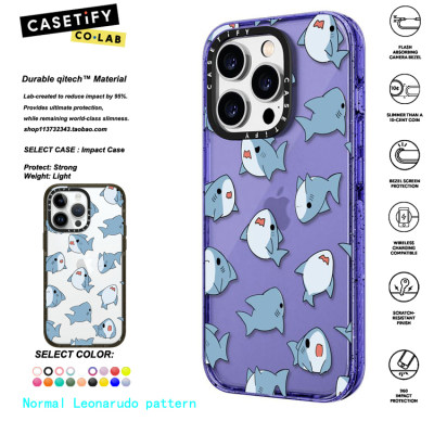 香港代购 CASETiFY  Normal Leonarudo小鲨鱼适用iphone15/14/13/12/11Pro/Max手机壳