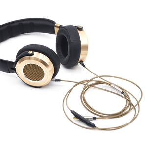 Earmax适用于小米3.5mm转2.5mm1MORE 耳机线 控麦克风镀银升级线