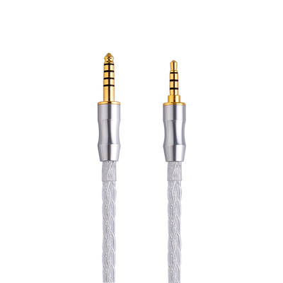 4.4mm平衡线纯银3.5mm耳机线