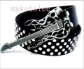 Black Silver Nail Rock Guitar
