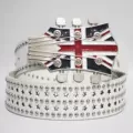 Main Image Style: Limited Edition British White Trendy Studs