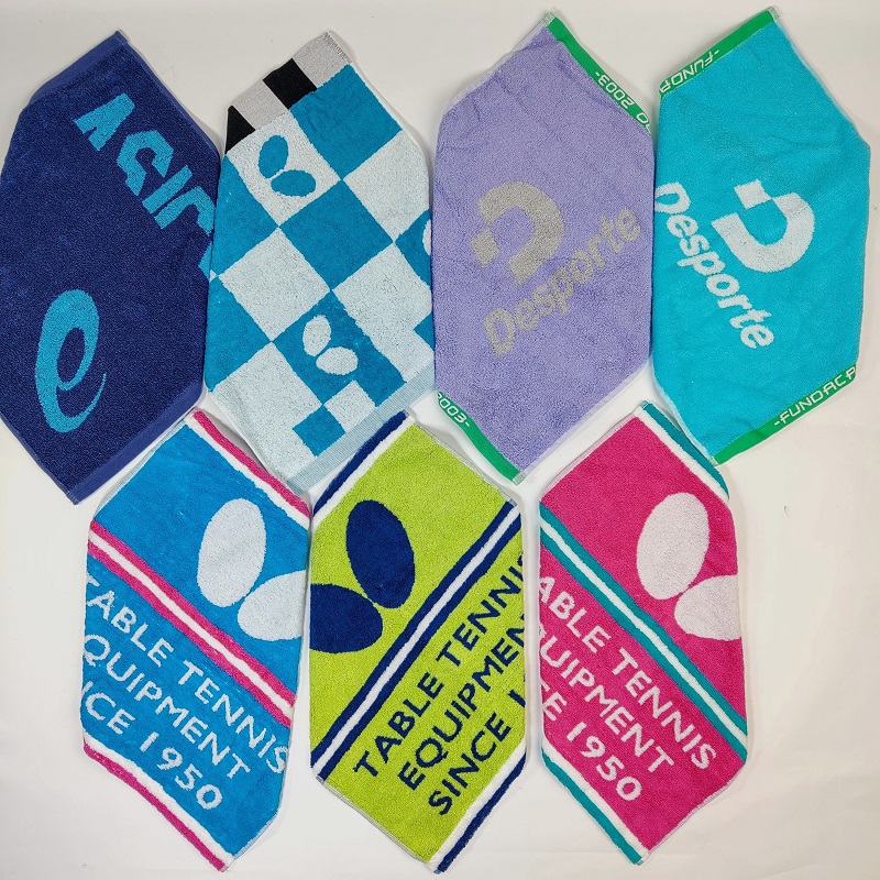 外贸日单纯棉运动吸汗洗脸方巾