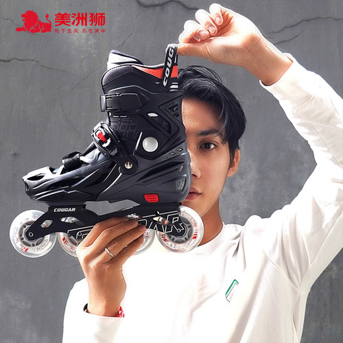 青少年初学者平花轮滑鞋