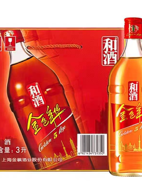 和酒金色年华五年500ml*6瓶[次日达/送货上门]原箱发货快