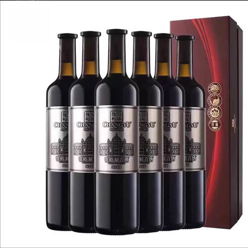 张裕珍藏级解百纳干红葡萄酒礼盒N268解百纳