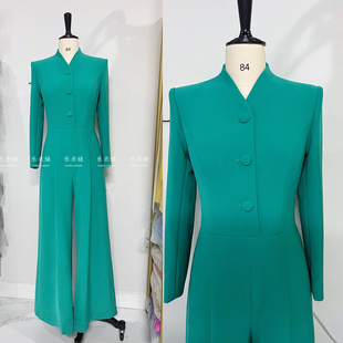 主持播音上镜艺考小西装面试演讲设计感西装修身显瘦职业装教师女