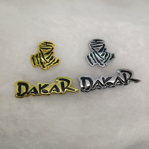 适用于个性金属达喀尔车贴JEEP SUV DAKAR拉力赛越野金属车身贴标