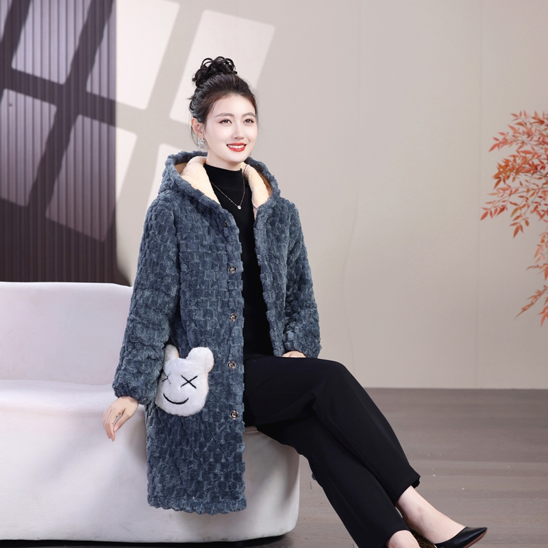 冬季睡衣棉袄冬装棉衣短款外套女