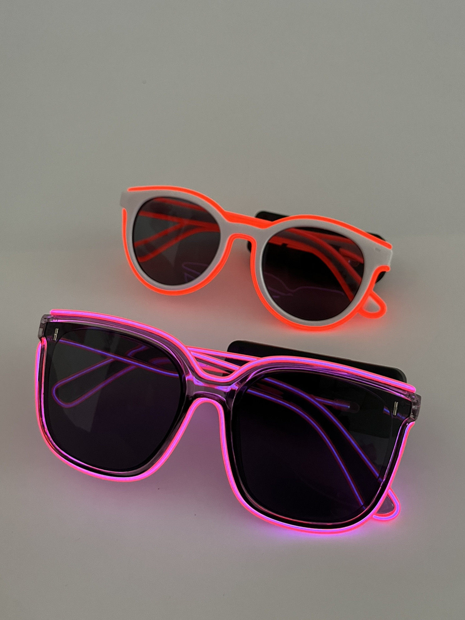 신제품 EL 발광 안경 바 디스코 네트 연예인 LED 선글라스 패션 야시장 KTV 생일 파티 분위기 소품