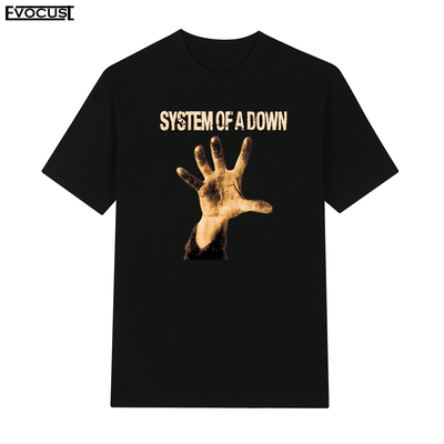 System Of A Down体制崩溃乐队美国摇滚乐队短袖T恤男女另类金属