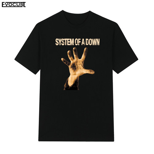 System Of A Down体制崩溃乐队美国摇滚乐队短袖T恤男女另类金属