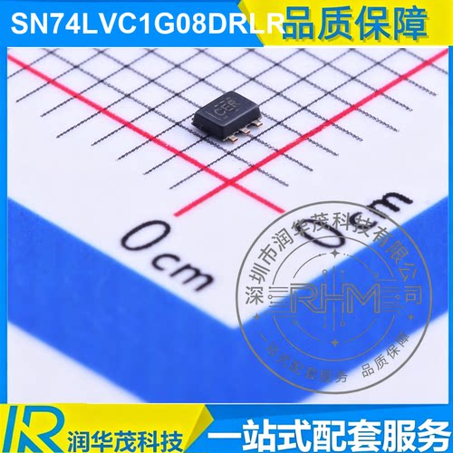 原装 SN74LVC1G08DRLR SOT-5X3-5 丝印 CER 1CH 5V 与门 全新 TI