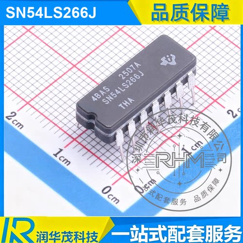 原装 SN54LS266J CDIP-14 丝印 SN54LS266J 4CH 5V 同或门 IC TI