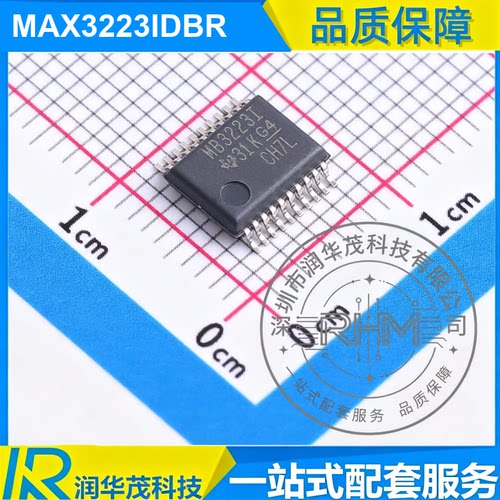 原装 MAX3223IDBR SSOP-16 丝印 MB3223I RS232收发器 全新SMD TI