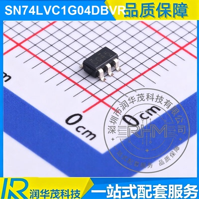 IC SN74LVC1G04DBVR SOT-23-5 丝印 LVC1G04D 六反相器IC 全新 TI