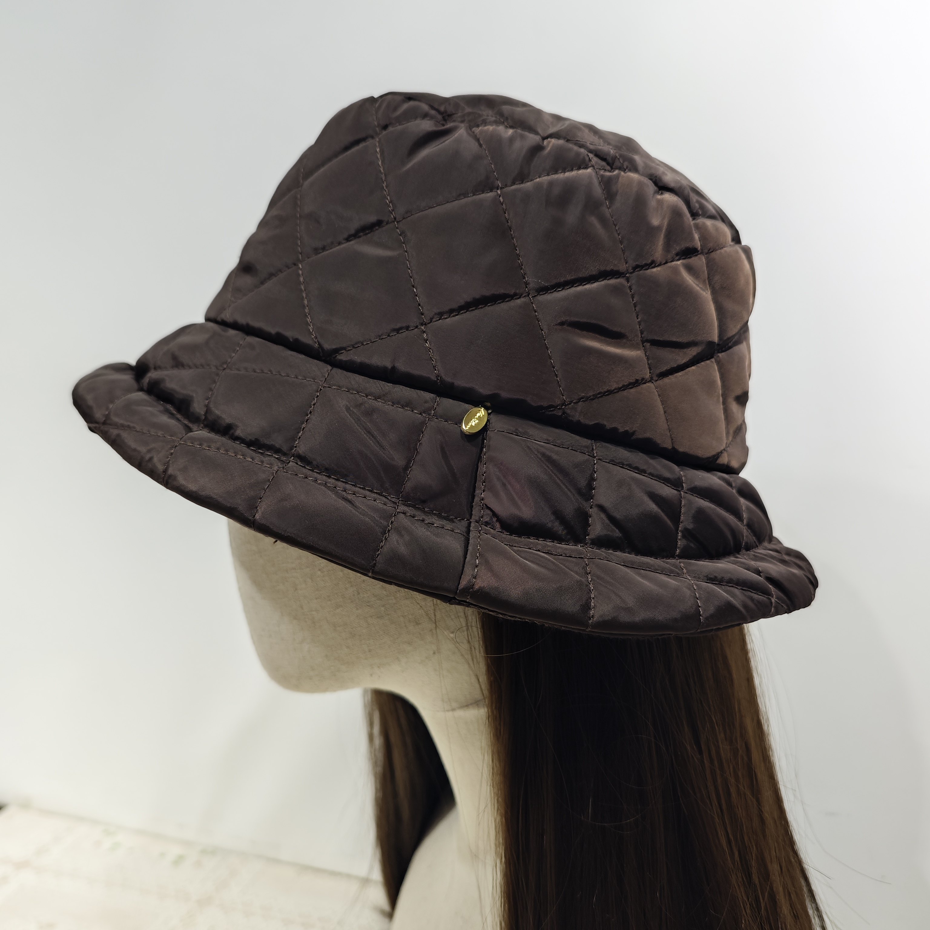 日单 金属亮片装饰咖色夹棉保暖帽子 防寒帽 56-58,服饰配件/皮带/帽子/围巾,帽子,淘宝优惠券,粉丝福利购,淘宝优惠卷