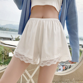 打底短裤 安全裤 不卷边蕾丝冰丝宽松jk裙裤 薄款 女防走光可外穿夏季