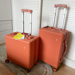 Siêu đẹp PC khung nhôm xe đẩy vali sinh viên mật khẩu vali 20 inch bánh xe im lặng vali 20 trường hợp lên máy bay 26 inch vali du lịch nữ vali du lịch nhỏ gọn