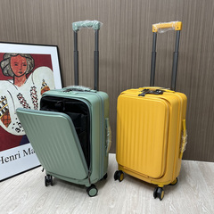 2022 Mới Đa Năng Xe Đẩy Ốp Lưng Mặt Trước Lật Mở Hành Lý Cao Cấp Nội Trú Ốp Lưng Kinh Doanh Du Lịch vali du lịch cute giá vali kéo