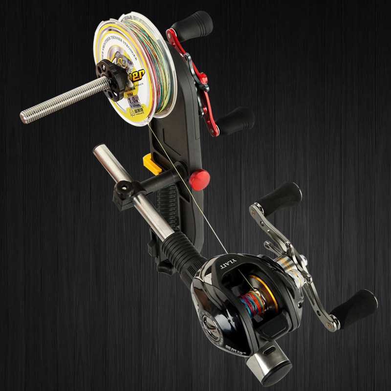 英莱特鱼线缠线器绕线器鱼线轮上线器卷线器路亚轮筏钓渔轮换线器